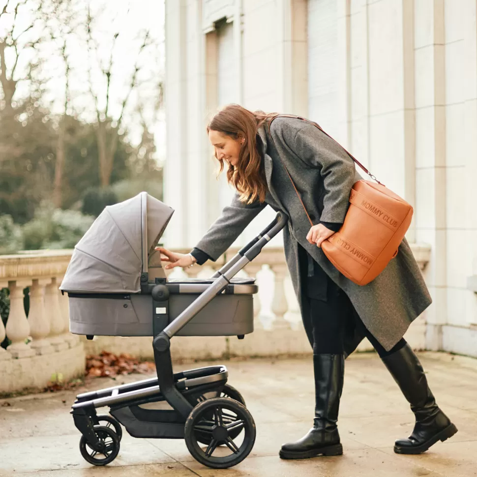 Childhome Sac À Langer>Mommy Club Signature - Cuir Vegan Brun