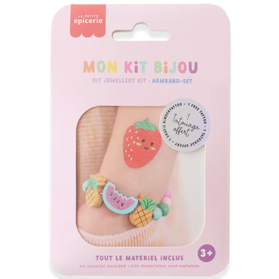 La Petite Epicerie Loisirs Créatifs>Mon Kit Bijou Enfant - Bracelet Fruits