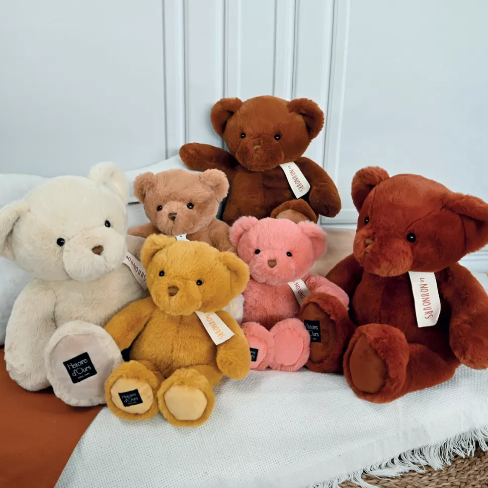 Histoire d'Ours Peluche>Ours en Peluche Beige - Le Nounours