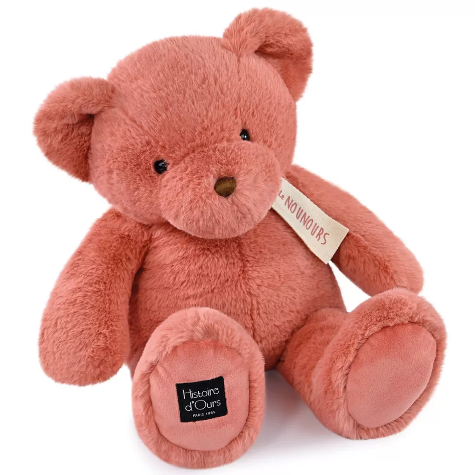 Histoire d'Ours Peluche>Ours en Peluche Rose Praline - Le Nounours