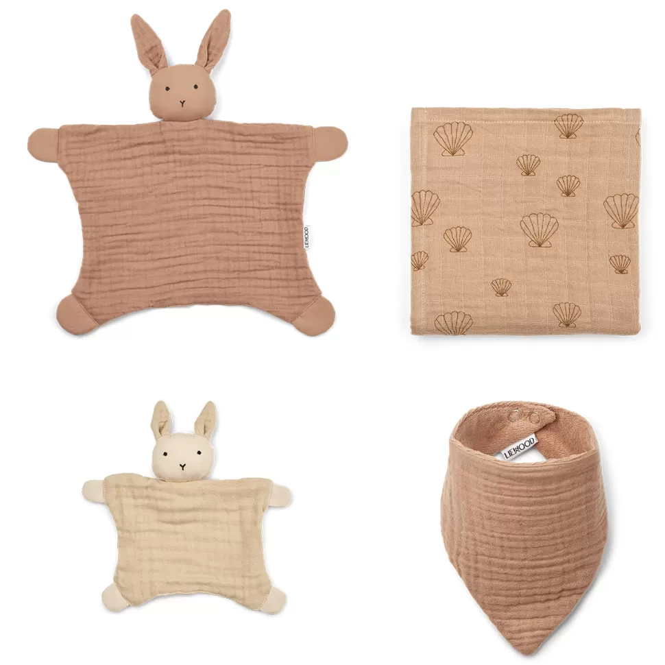 Liewood Doudou>Pack Cadeau Bébé Nada Rose Multi Mix