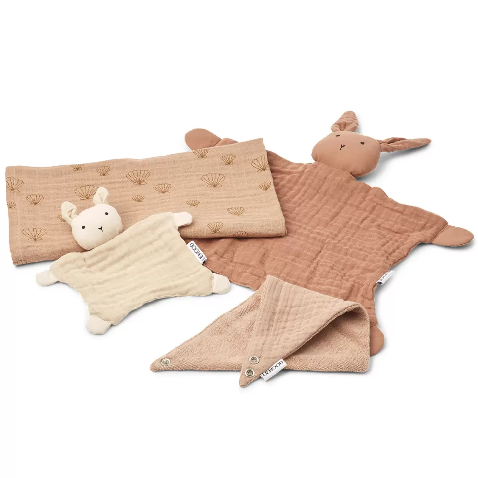 Liewood Doudou>Pack Cadeau Bébé Nada Rose Multi Mix