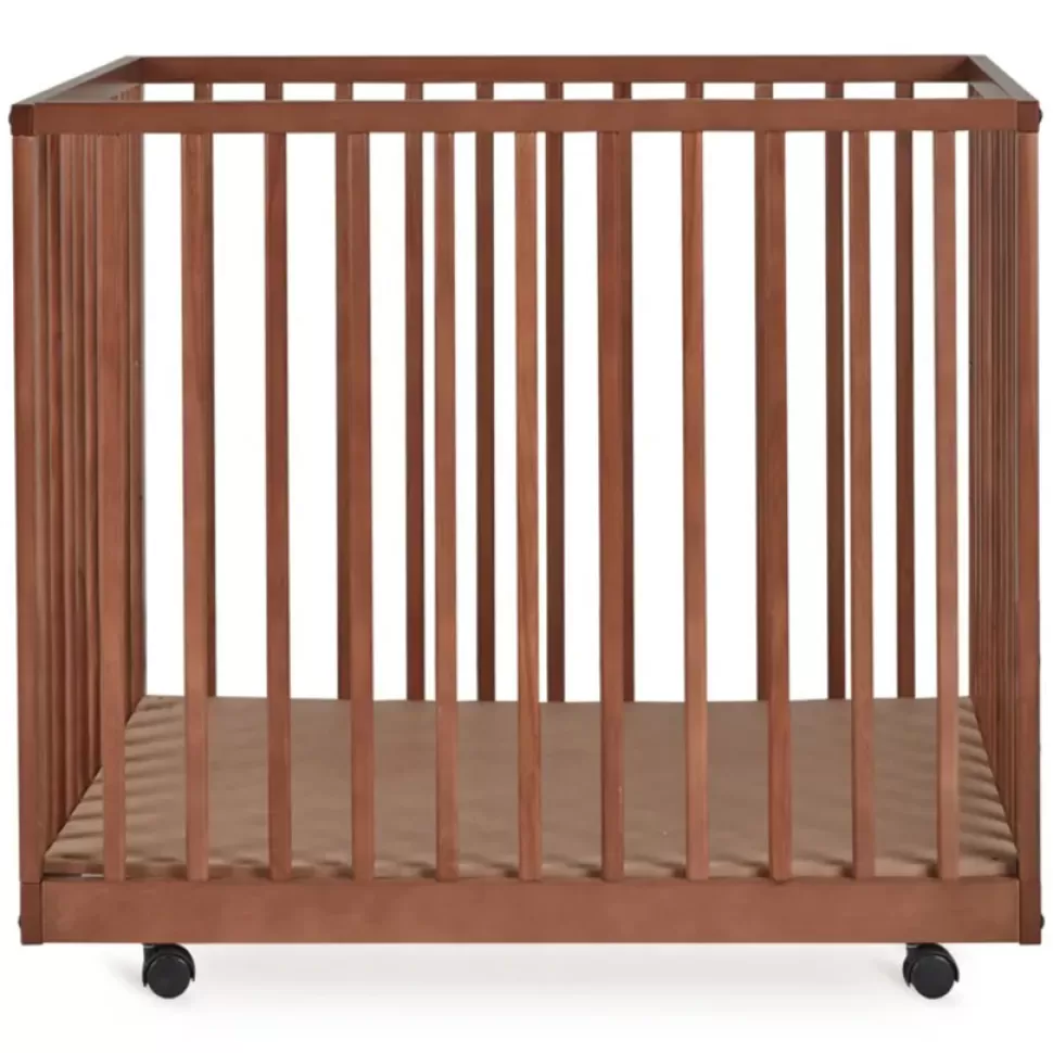 Quax Meuble Bébé>Parc Bébé Mori Réglable - Chataignier