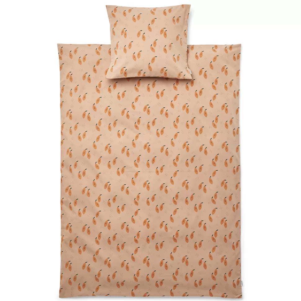 Liewood Literie Bébé>Parure de Lit Carl Papaya Pale Tuscany - 140 x 200 cm