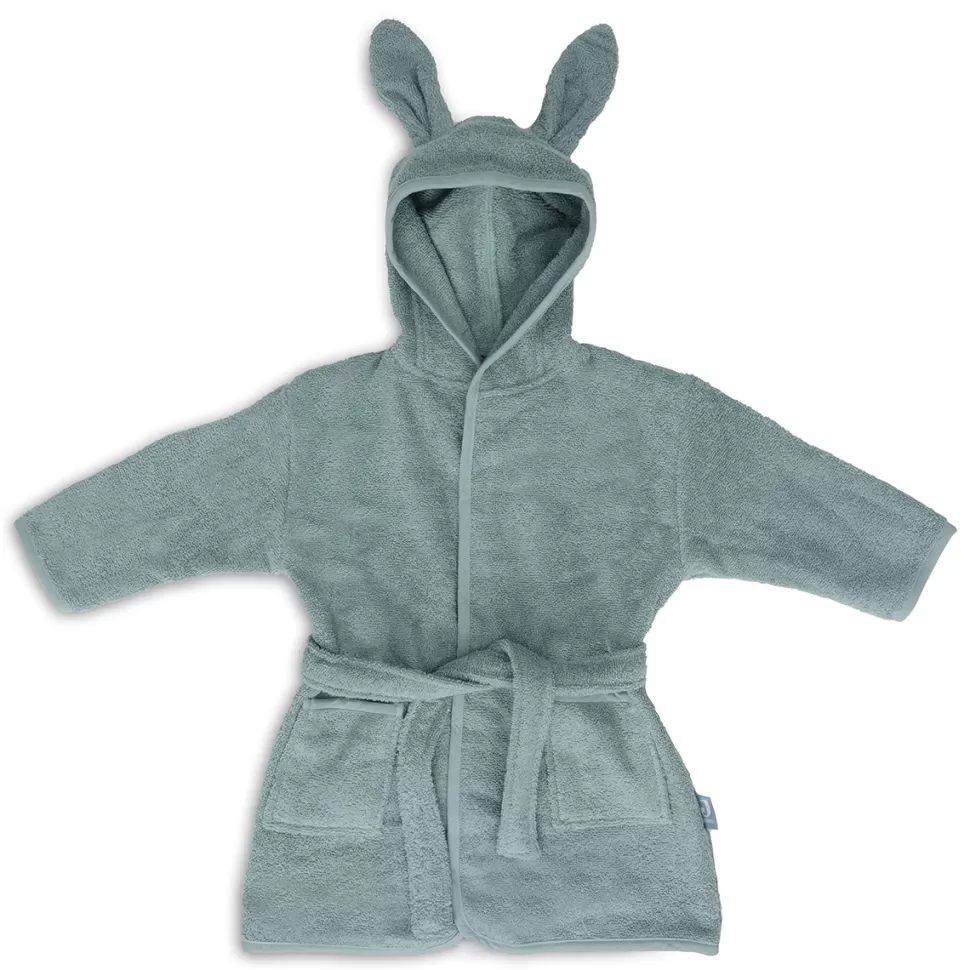 Jollein Sortie De Bain Personnalisée | Textile>Peignoir de Bain Sea Green - 3/4 Ans