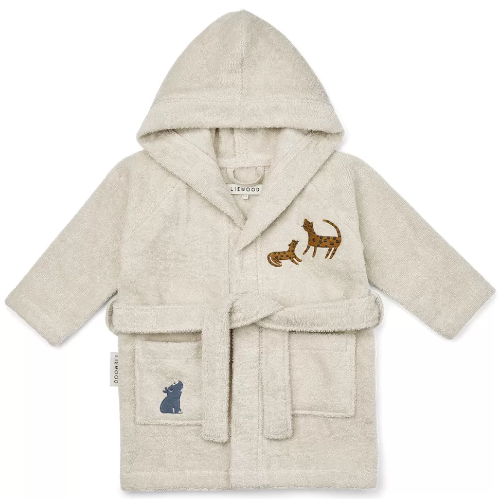 Liewood Textile>Peignoir Kenna All Together Sandy - 1/2 Ans