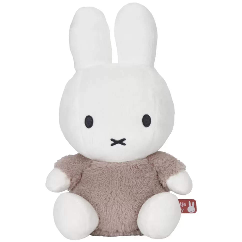 Pioupiou & Merveilles Peluche>Peluche Miffy Fluffy Taupe - Moyen