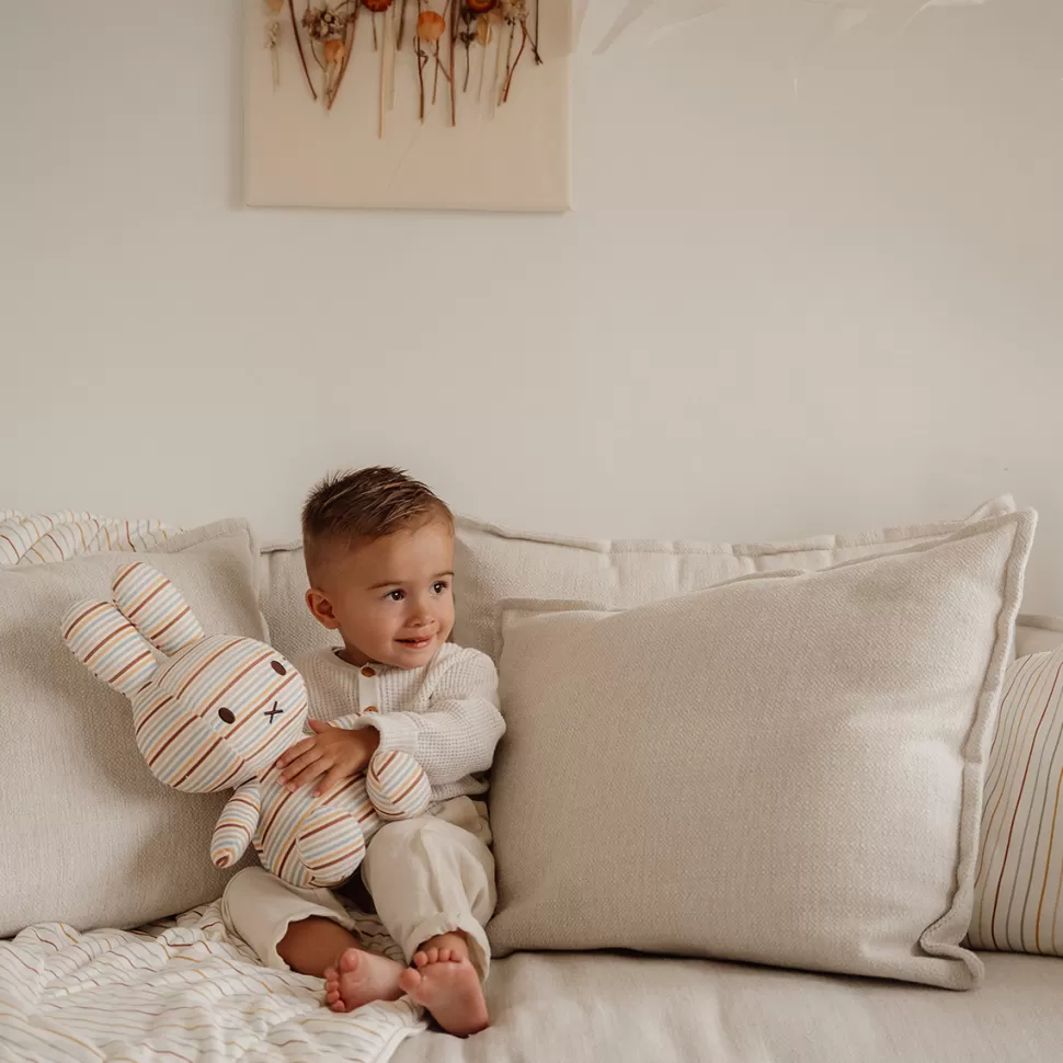 Little Dutch Peluche>Peluche Miffy Vintage Sunny Stripes All Over - Moyen