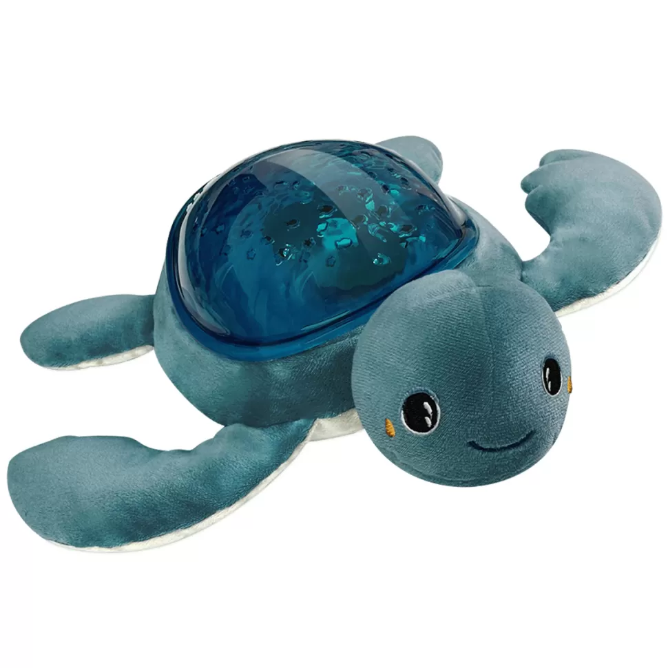 Pabobo Peluche>Peluche Veilleuse Projecteur Rechargeable Tortue Aqua Dream