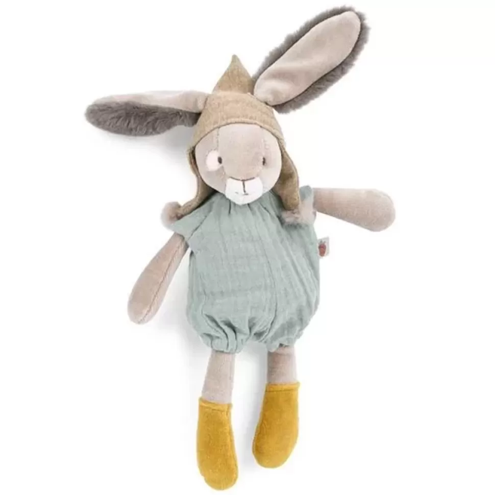 Moulin Roty Peluche>Petit Lapin Sauge - Trois Petits Lapins