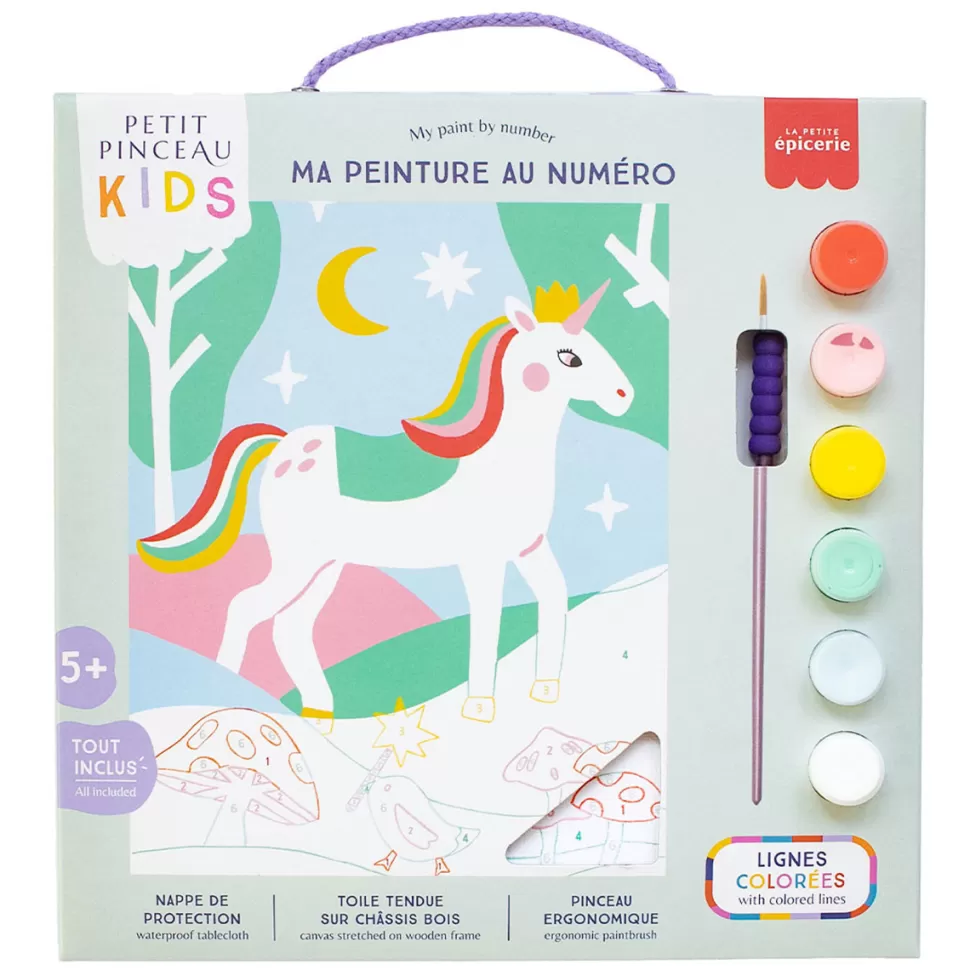 La Petite Epicerie Loisirs Créatifs>Petit Pinceau Kids - Licorne et Piou