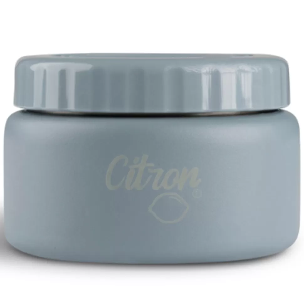 Citron Repas>Petit Pot Alimentaire Isotherme 250 ml - Bleu Poudré