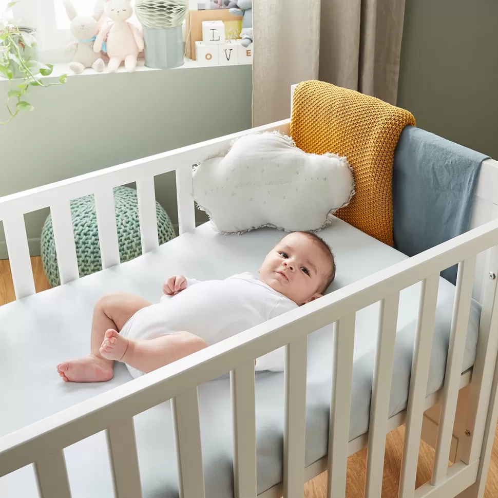P'tit Lit Literie Bébé>Plan Incliné Microfibres - Blanc