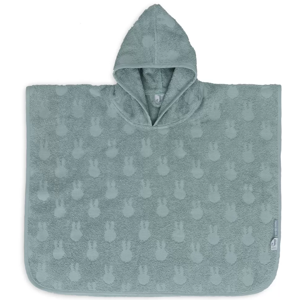 Jollein Sortie De Bain Personnalisée | Textile>Poncho de Bain Miffy Jacquard Sea Green - 1/4 Ans