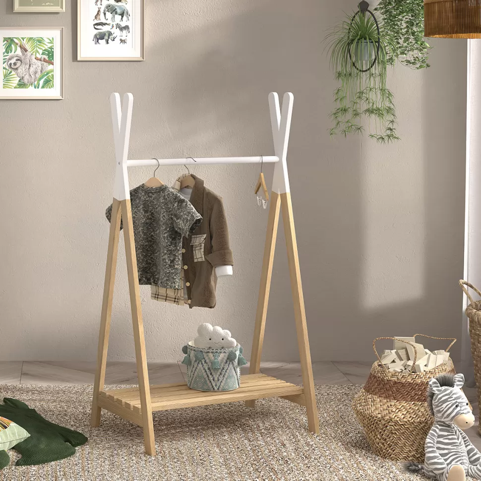 JAXX Meuble Bébé>Portant Kiddy - Blanc