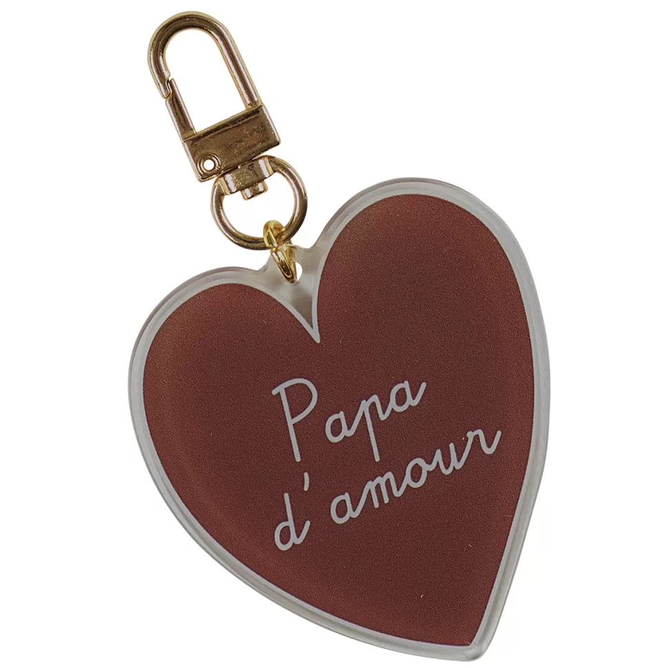 Atelier Wagram Parents>Porte-clé - Papa d'Amour