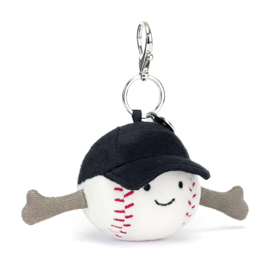 Jellycat Peluche>Porte-Clé Amuseables Sports Baseball