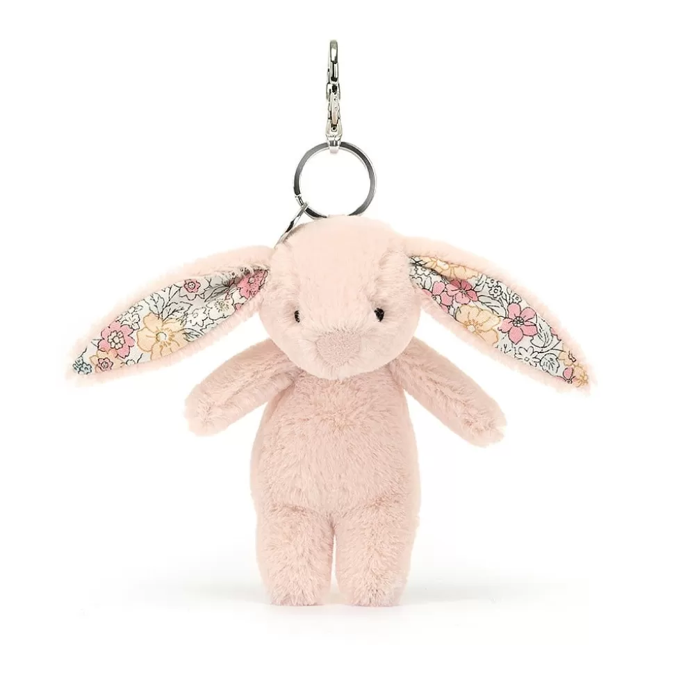 Jellycat Peluche>Porte-clé Bashful Bunny Blossom Blush