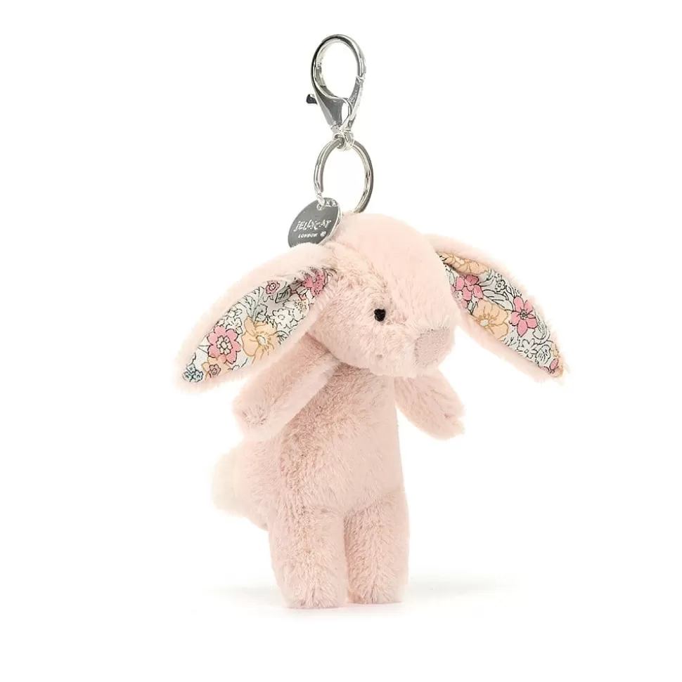 Jellycat Peluche>Porte-clé Bashful Bunny Blossom Blush