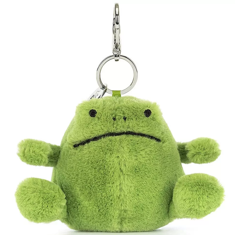 Jellycat Peluche>Porte-clé Ricky Rain Frog