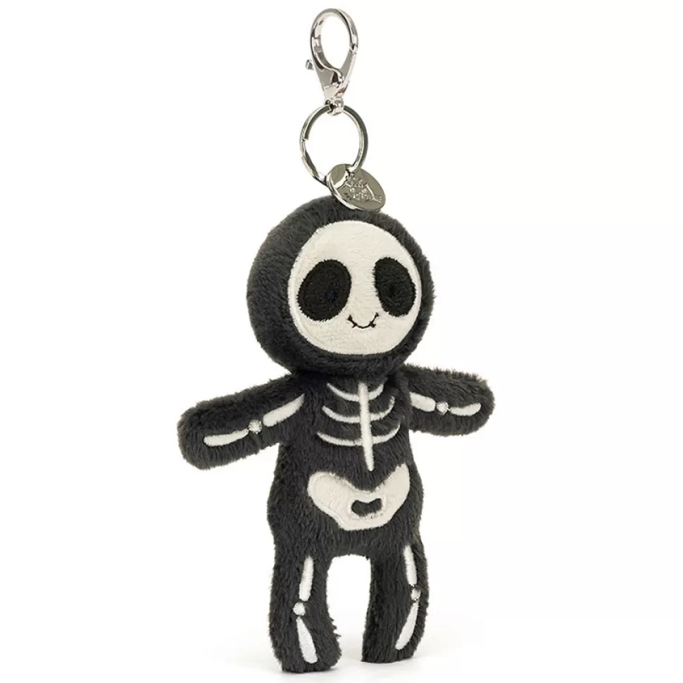 Jellycat Peluche>Porte-clé Skeleton Bob