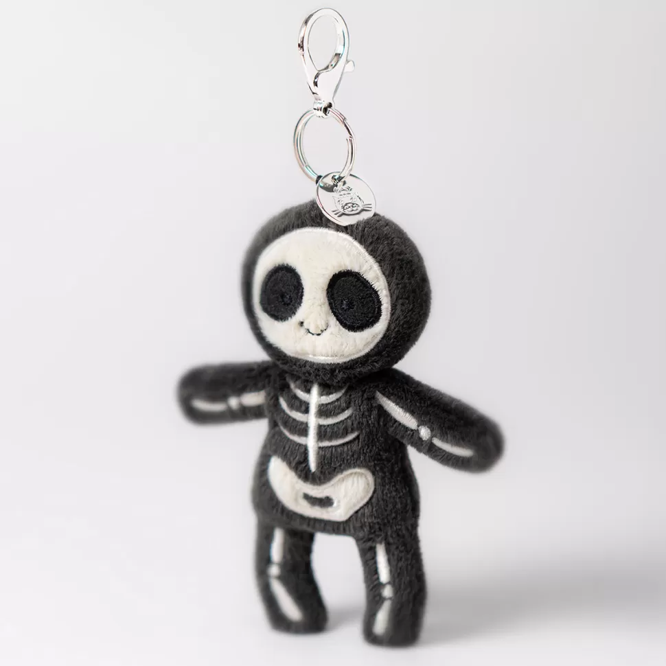 Jellycat Peluche>Porte-clé Skeleton Bob