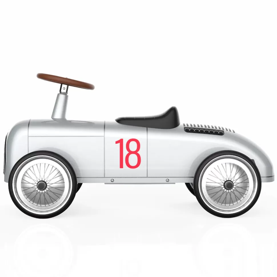 Baghera Trotteur & Porteur>Porteur Roadster Auto Union Type C - Argent