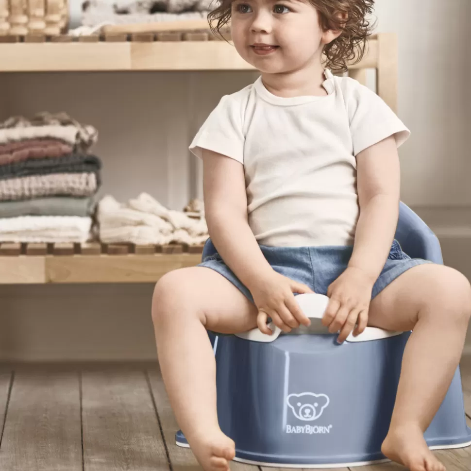 BabyBjörn Hygiène & Soin>Pot Fauteuil - Bleu Profond et Blanc