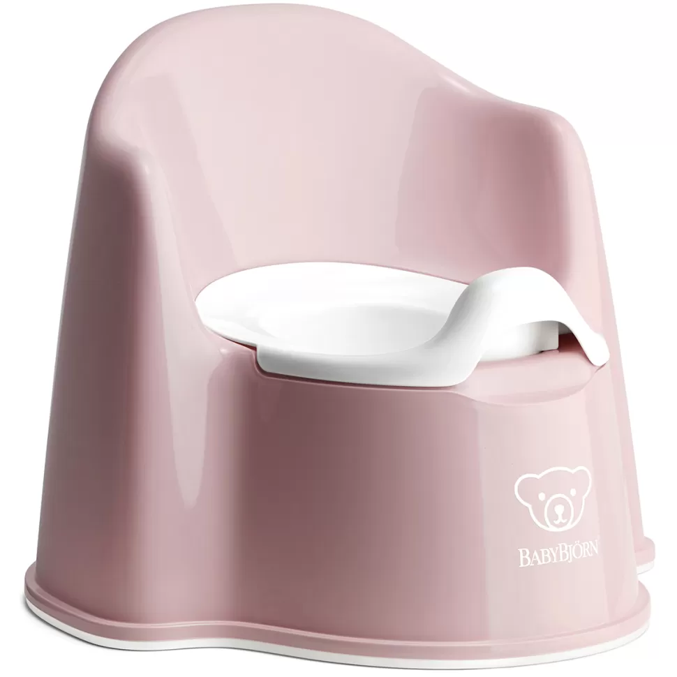 BabyBjörn Hygiène & Soin>Pot Fauteuil - Rose Pastel et Blanc