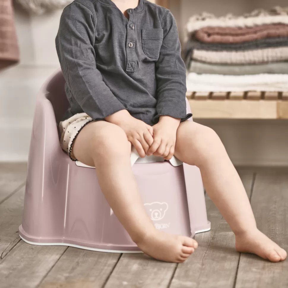 BabyBjörn Hygiène & Soin>Pot Fauteuil - Rose Pastel et Blanc