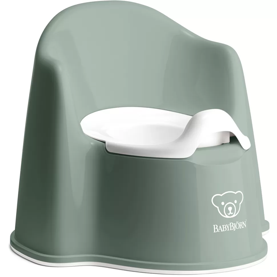 BabyBjörn Hygiène & Soin>Pot Fauteuil - Vert Profond et Blanc