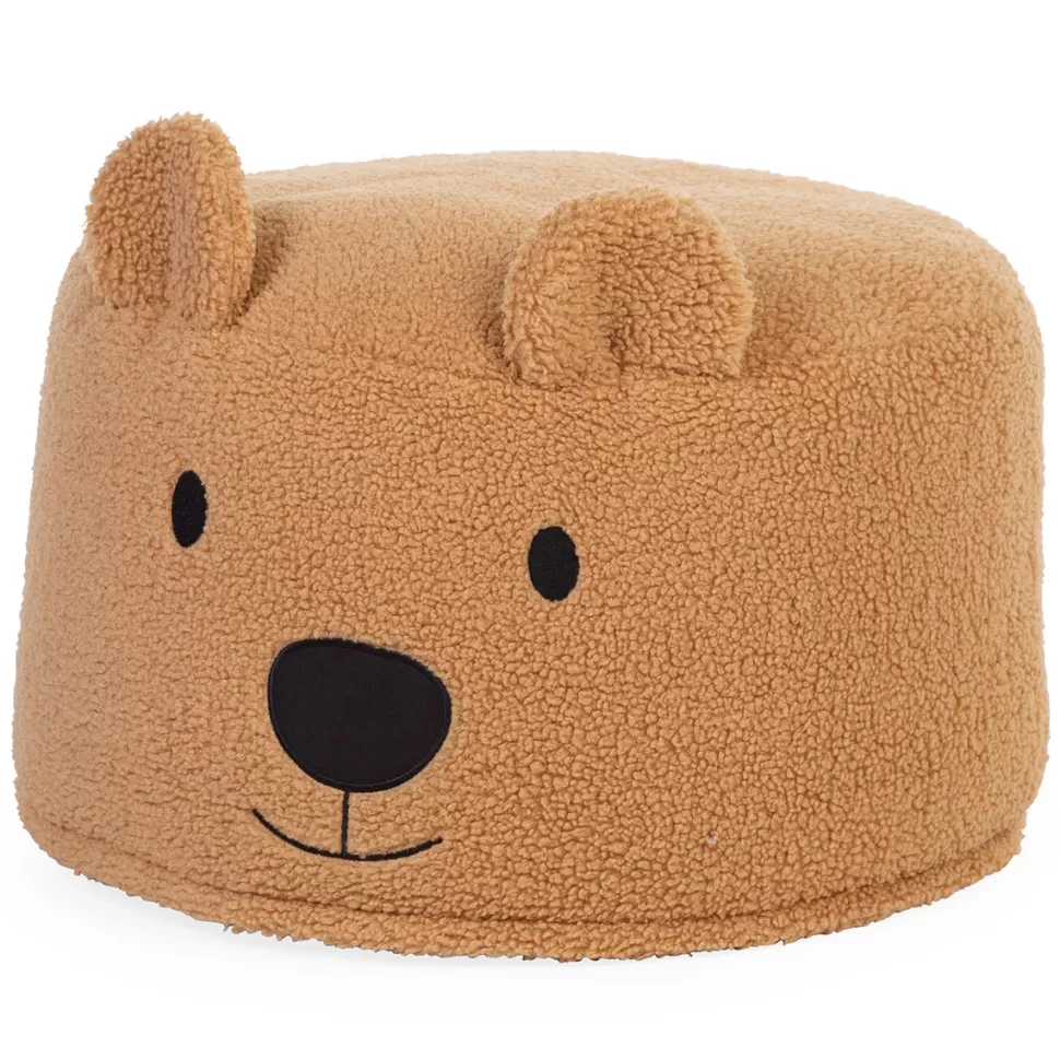 Childhome Meuble Bébé>Pouf Bear - Teddy Beige
