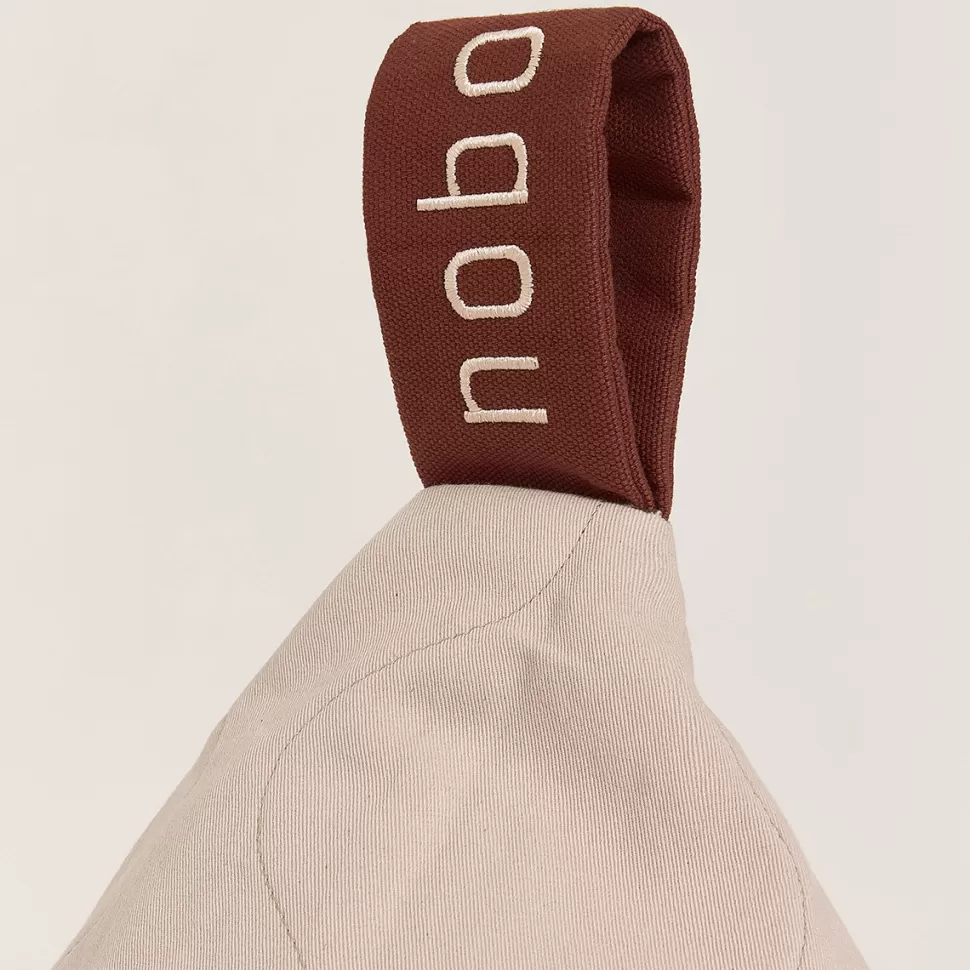 Nobodinoz Meuble Bébé>Pouf Brodé L1N0 - Mauve Pink