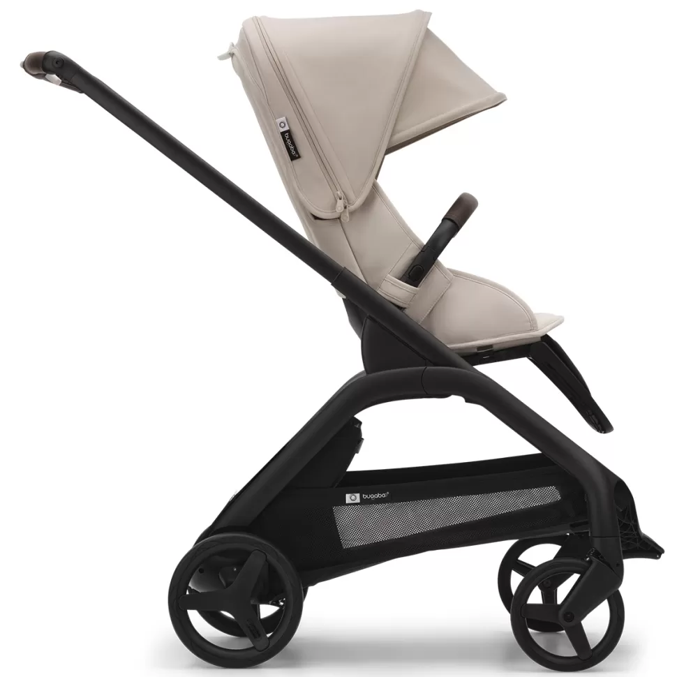 Bugaboo Poussette Citadine>Poussette Citadine Complète Dragonfly Châssis Noir - Desert Taupe