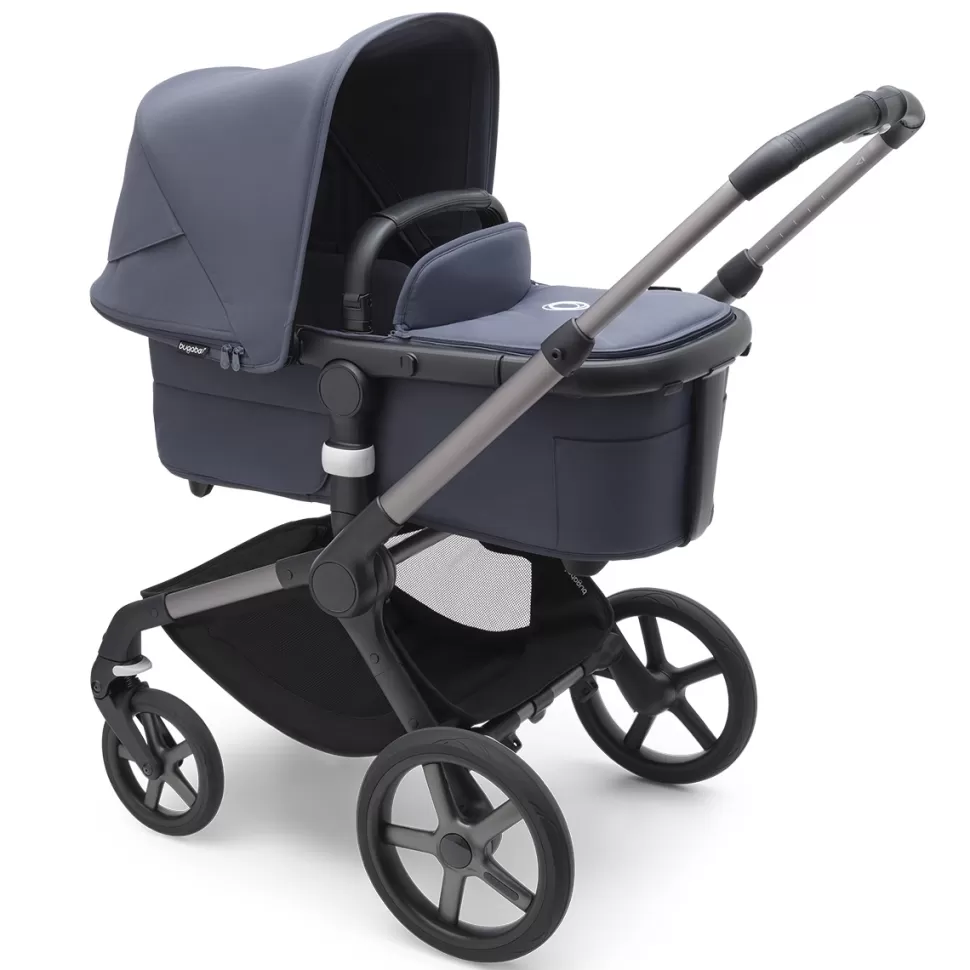 Bugaboo Poussette Citadine>Poussette Citadine Fox5 Complète Châssis Graphite - Bleu Tonnerre