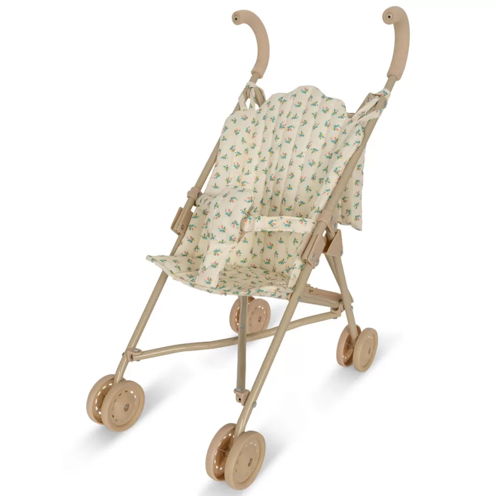 Konges Sløjd Mes Premiers Jouets>Poussette pour Poupée - Fleur Coloré