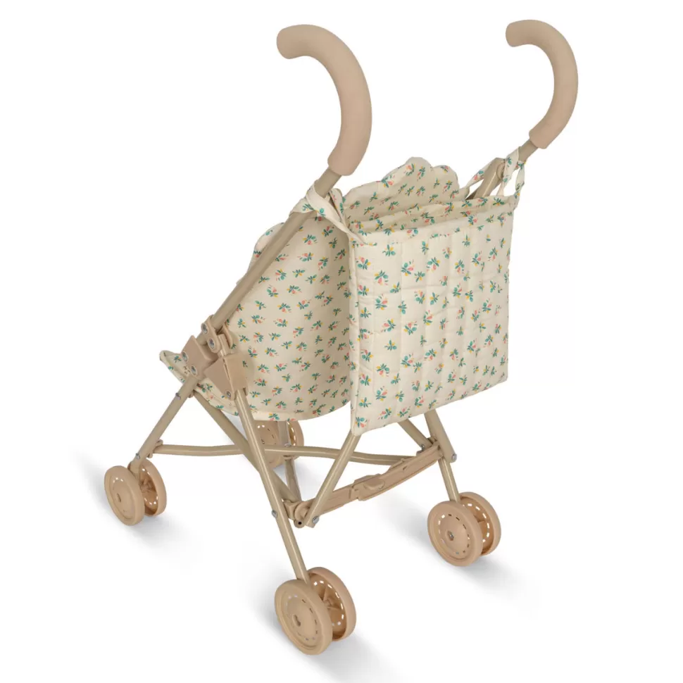 Konges Sløjd Mes Premiers Jouets>Poussette pour Poupée - Fleur Coloré