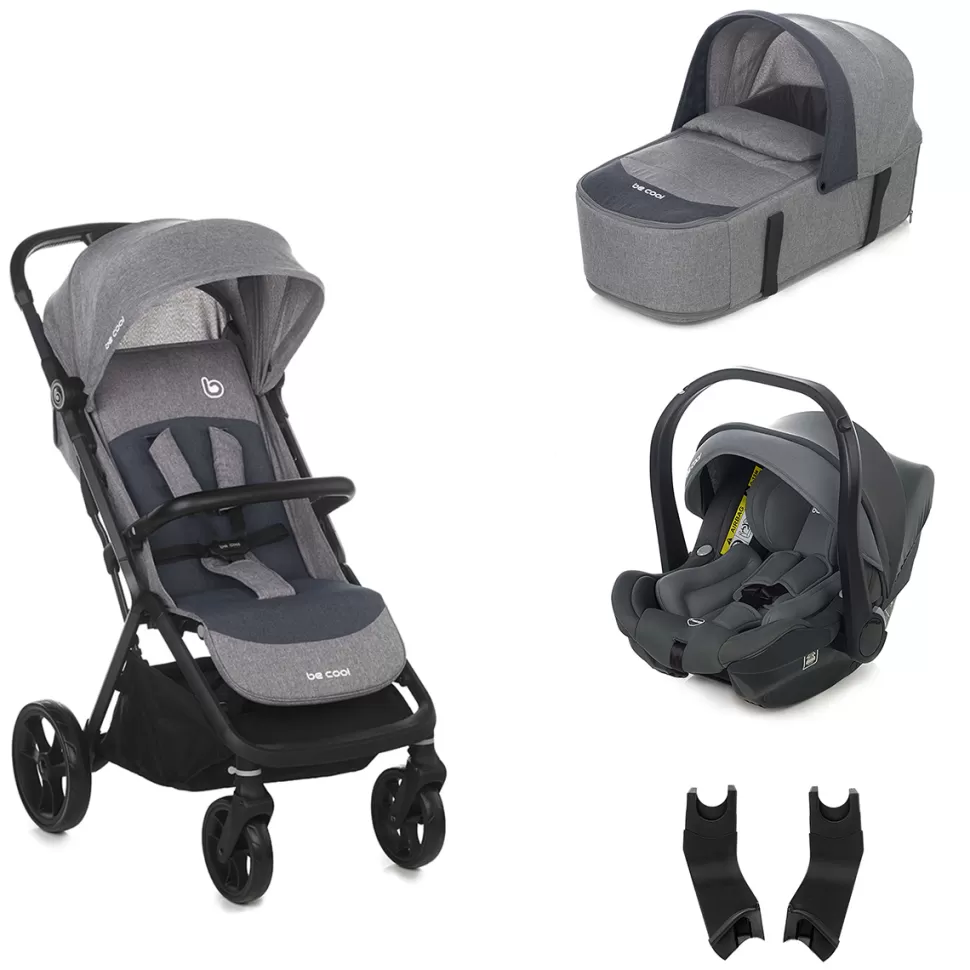 Be Cool Poussette Combinée>Poussette Trio Urban Go - Be Graphite