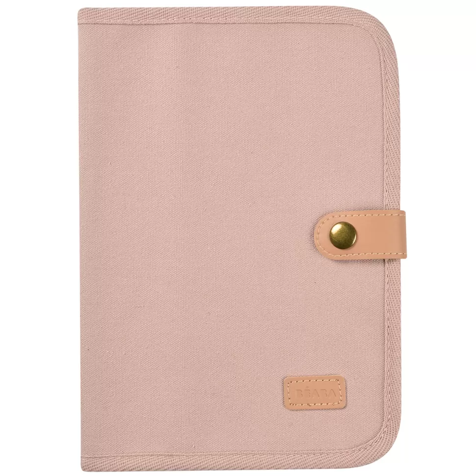 BÉABA Textile>Protège-carnet de Santé - Dusty Rose