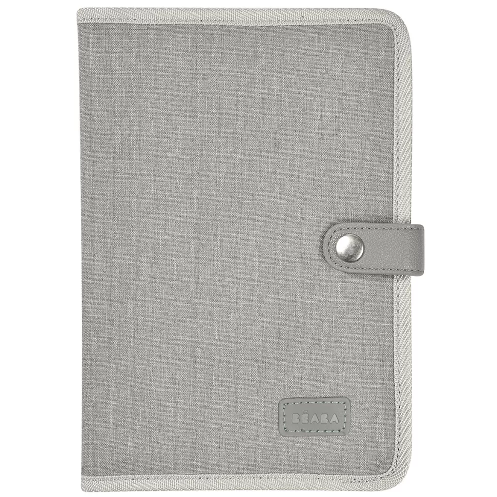 BÉABA Textile>Protège-carnet de Santé - Heather Grey