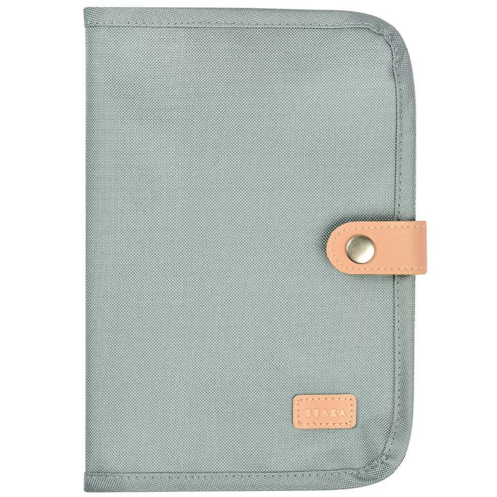 BÉABA Textile>Protège-carnet de Santé - Sage Green