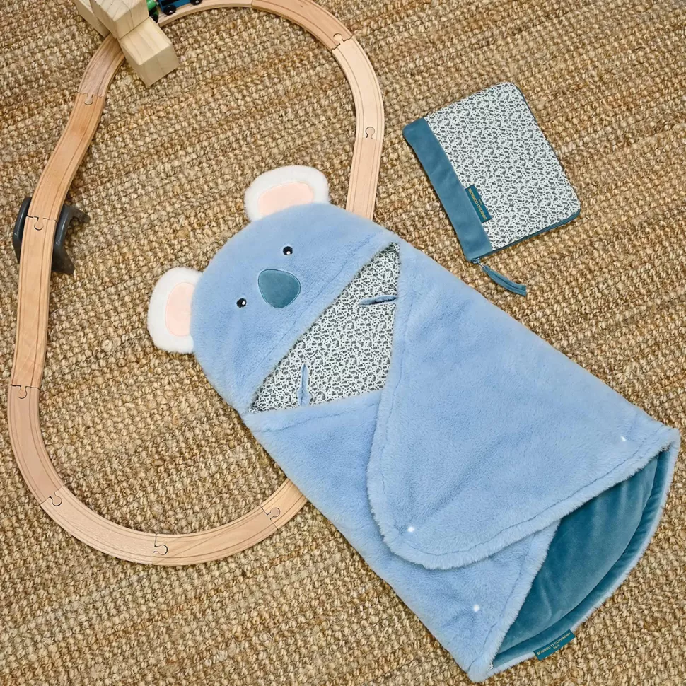 Doudou et Compagnie Textile>Protège-carnet de Santé - Yoca le Koala