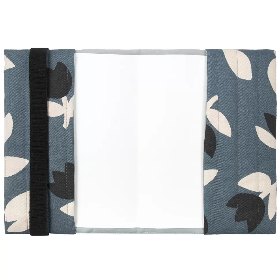 Nobodinoz Textile>Protège-carnet de Santé Hyde Park - Blue Black Tulips