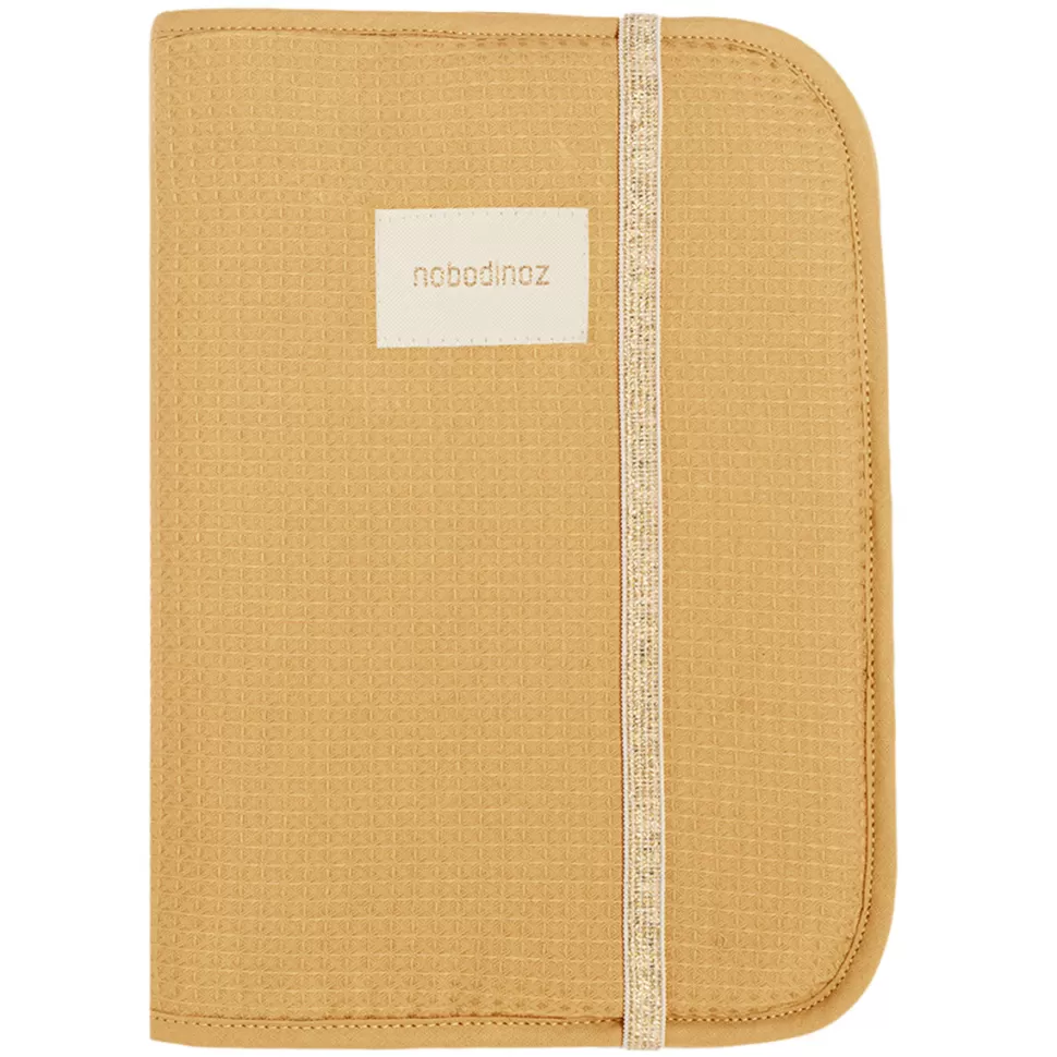 Nobodinoz Textile>Protège-carnet de Santé Poema Opéra - Camel