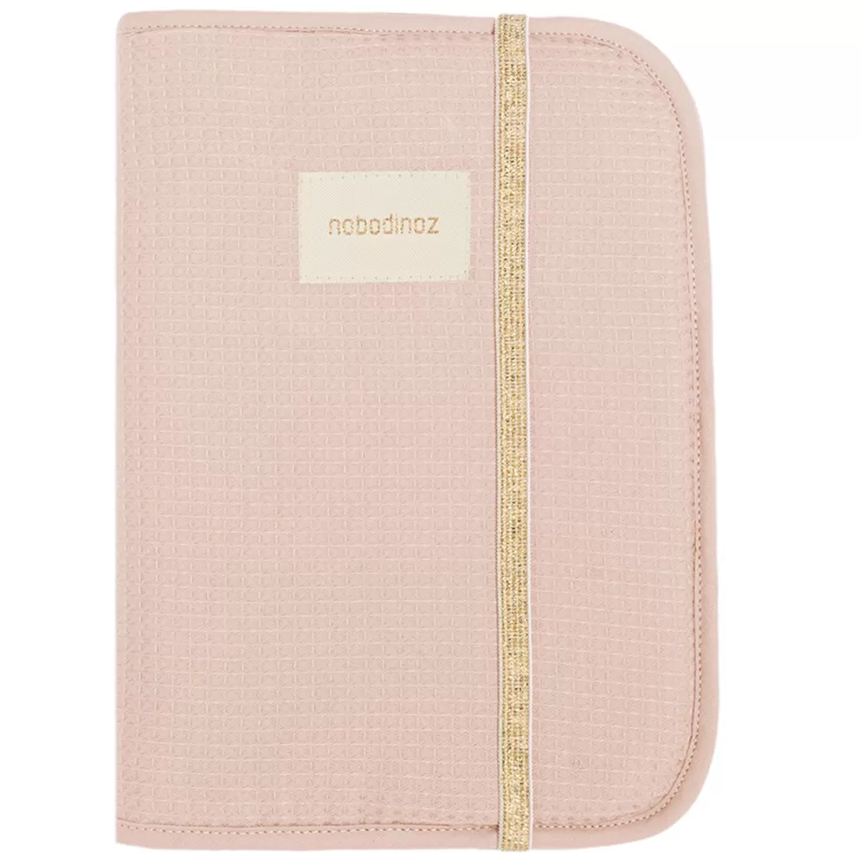 Nobodinoz Textile>Protège-carnet de Santé Poema Opéra - Mauve Pink