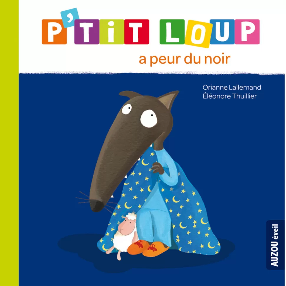 Auzou Livres>P'tit Loup a peur du noir