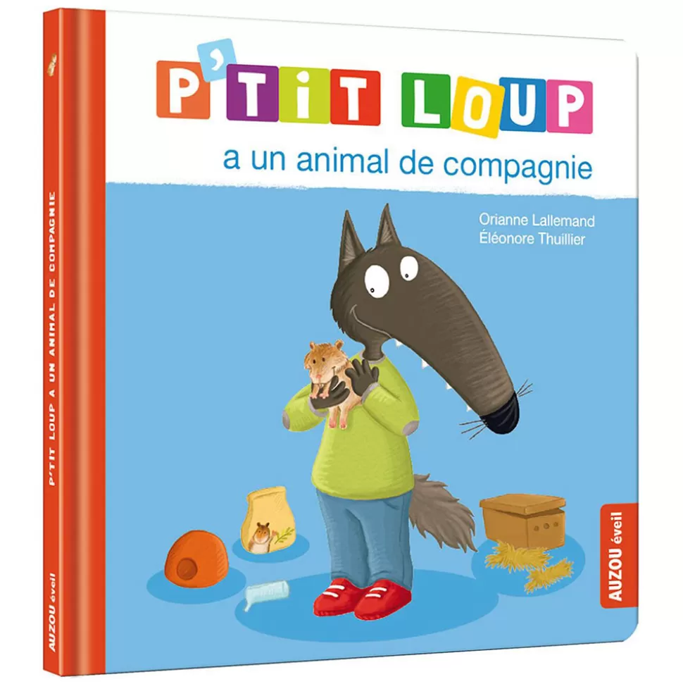 Auzou Livres>P'tit Loup a un animal de compagnie