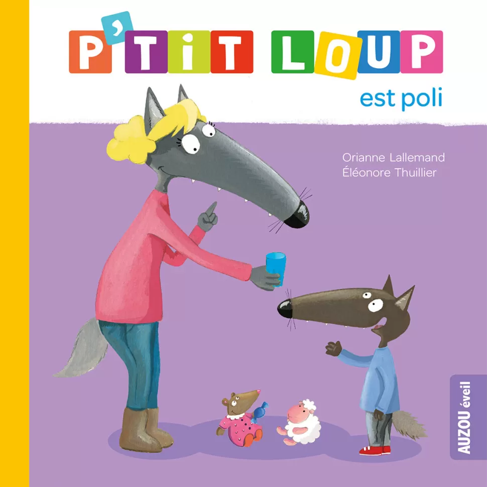 Auzou Livres>P'tit Loup est poli