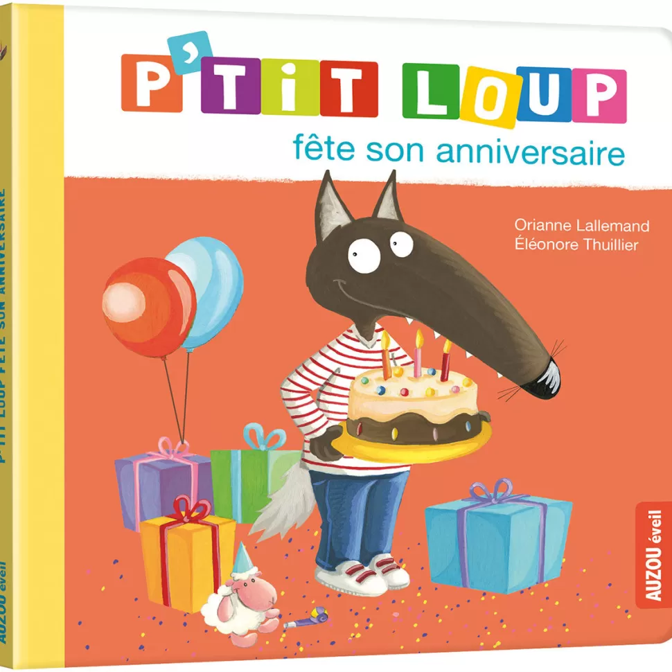 Auzou Livres>P'tit Loup fête son anniversaire