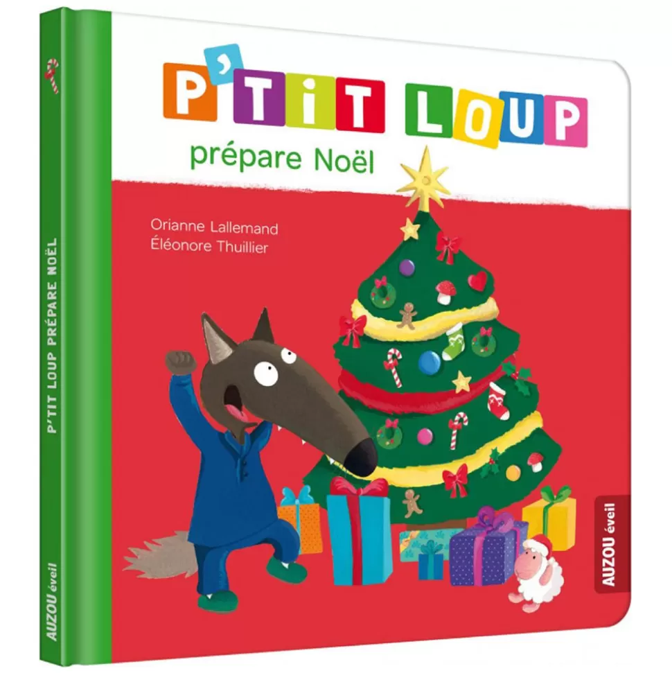 Auzou Livres>P'tit Loup prépare Noël